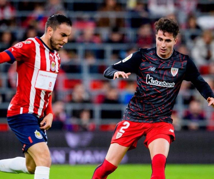 Pierde Chivas su amistoso en contra del Bilbao