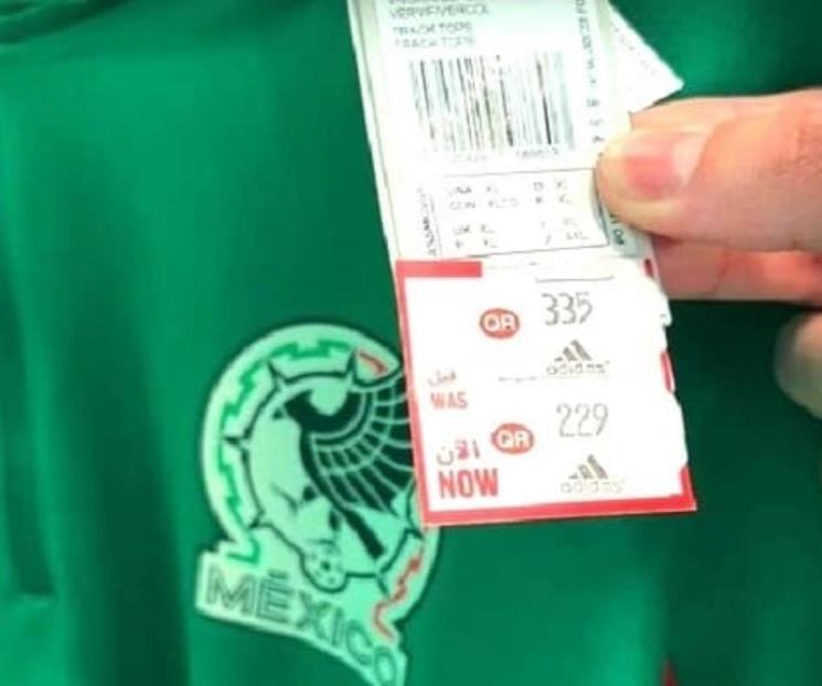 Abaratan playeras de México tras fracaso del Tri en Mundial