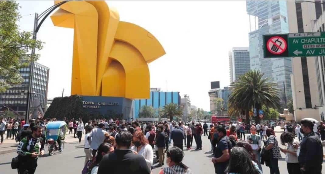 Se registra sismo de 6 grados en la CDMX Se registra sismo de 6 grados en la CDMX