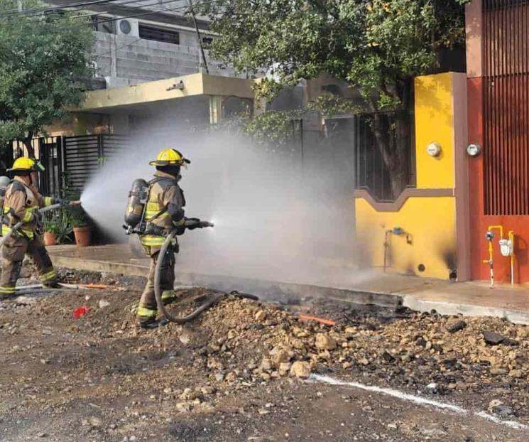 Deja flamazo a una persona herida
