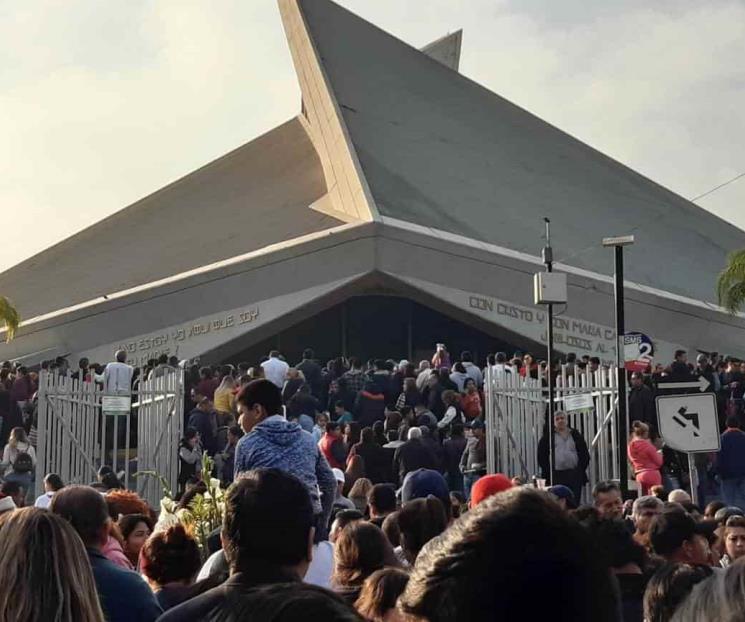 Abarrotan feligreses Basílica de Guadalupe