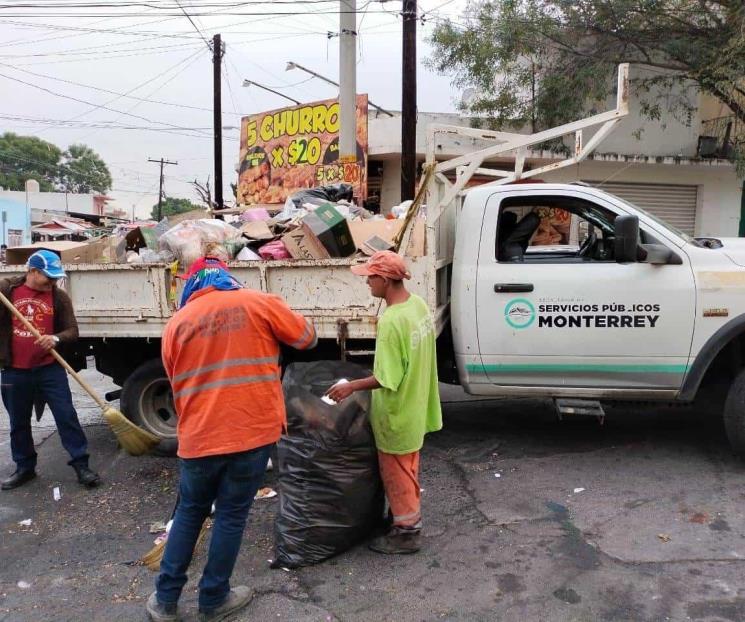 Recolectan 180 toneladas de basura tras festejo de la Virgen