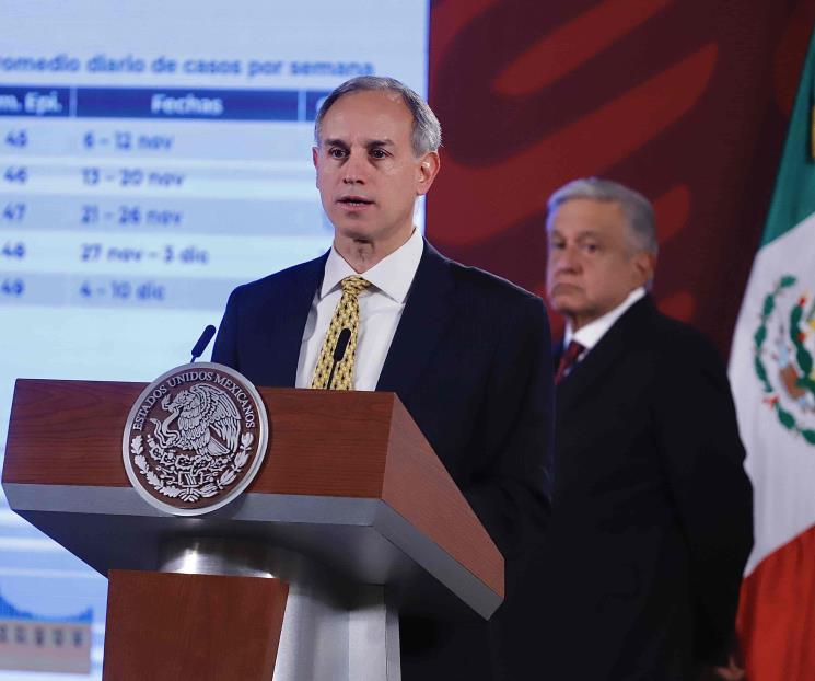 Rechaza Gatell imposición de cubrebocas Rechaza Gatell imposición de cubrebocas