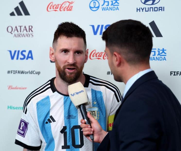 Descartan lesión de Messi y jugará la final