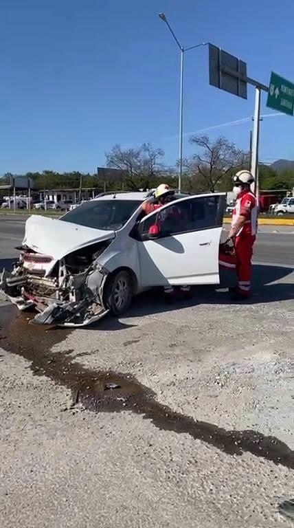 Deja choque un herido en Allende Deja choque un herido en Allende