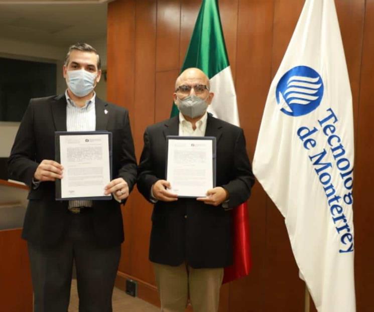 Firman convenio el Congreso y el Tec