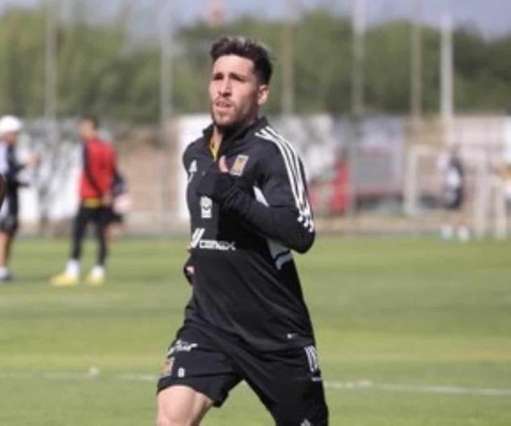 Ya entrena Gorriarán con Tigres Ya entrena Gorriarán con Tigres