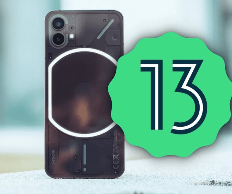Android 13 llega al Nothing Phone (1)