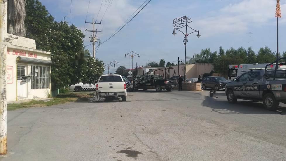 Persecución deja una policía herida