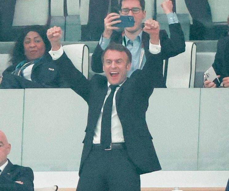 Los invita el presidente de Francia a ver la final