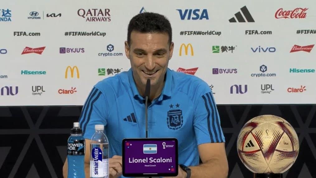 Scaloni: final no es Messi-Mbappé