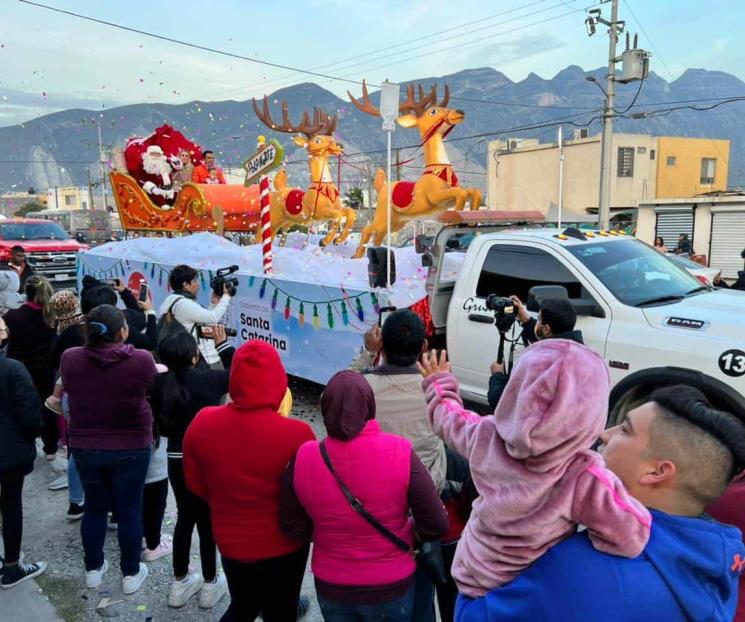Tienen en SC 4 desfiles navideños