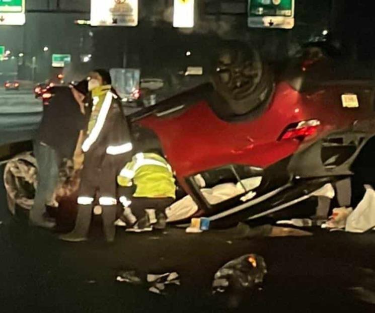 Termina volcado por falta de iluminación Termina volcado por falta de iluminación