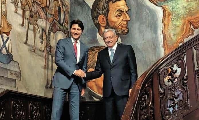 Indígenas e inversión, temas en reunión AMLO y Trudeau
