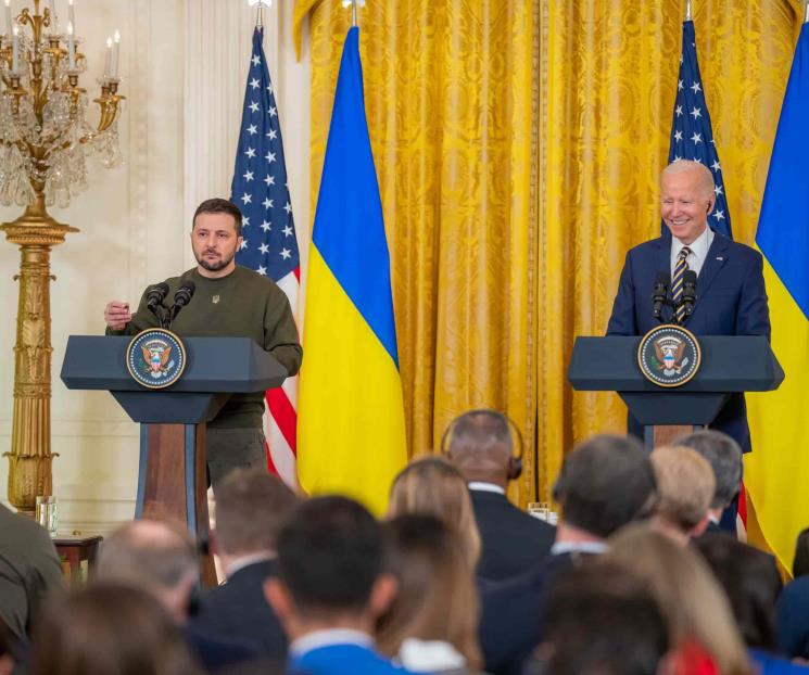 Ucrania está viva y coleando: Zelensky ante Congreso de EU