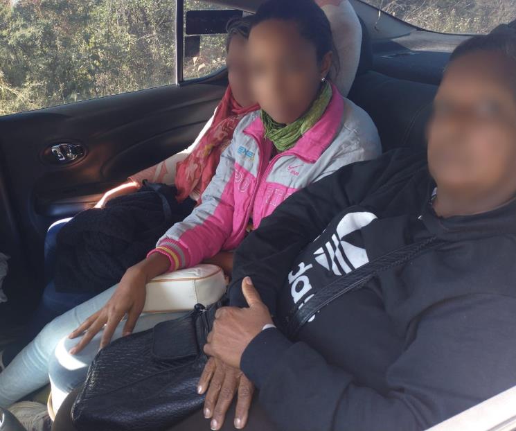 Cae con migrantes cubanas