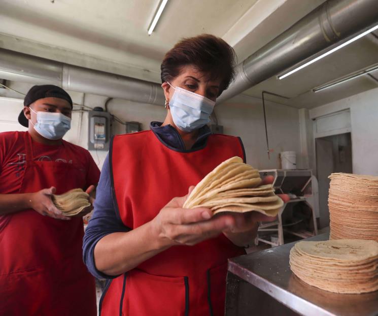 Tortilla subió más de 3 pesos en promedio a lo largo de 2022