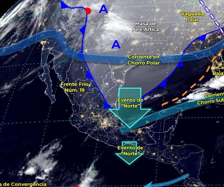 Prevén caída de agua nieve en gran parte del país Prevén caída de agua nieve en gran parte del país