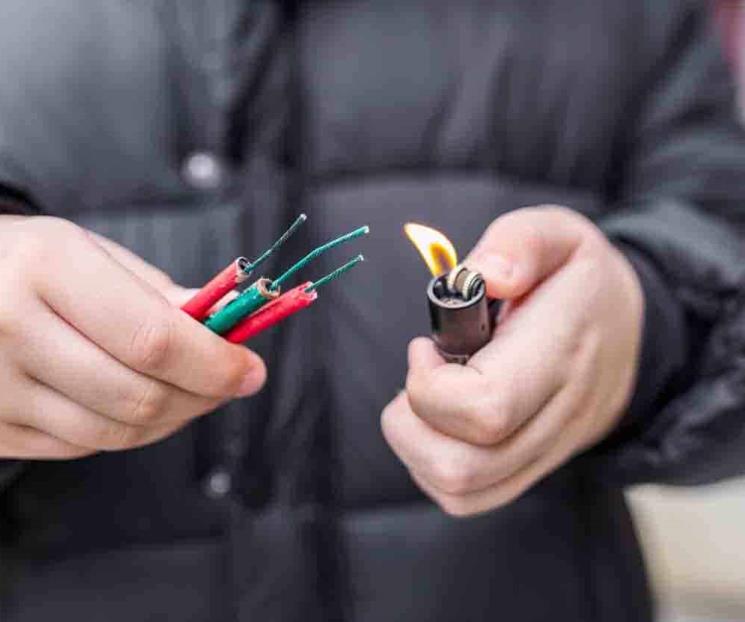 Reiteran llamado a no usar pirotecnia