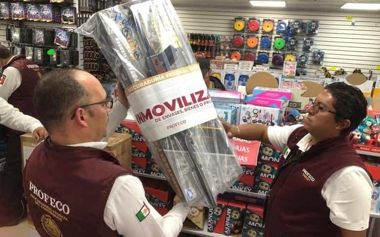 Profeco inmoviliza armas de juguete en tiendas de CDMX