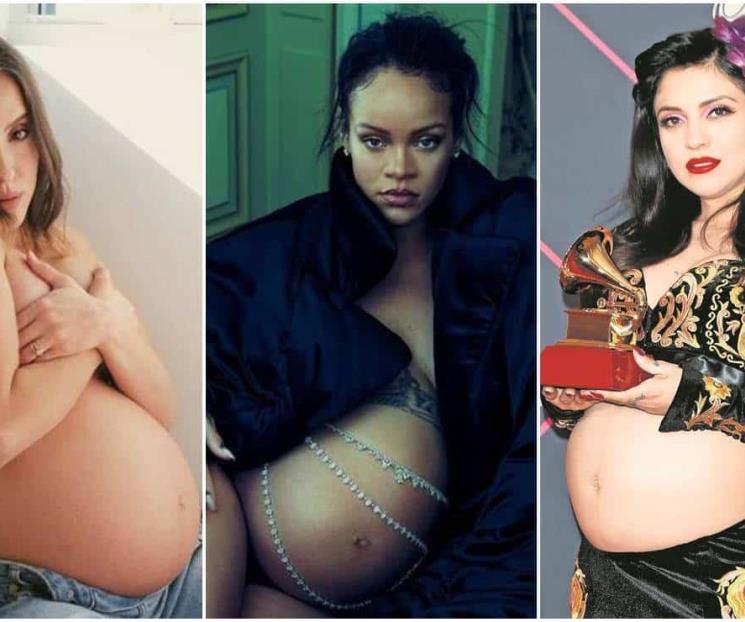 Las 5 famosas que debutaron como mamás en 2022