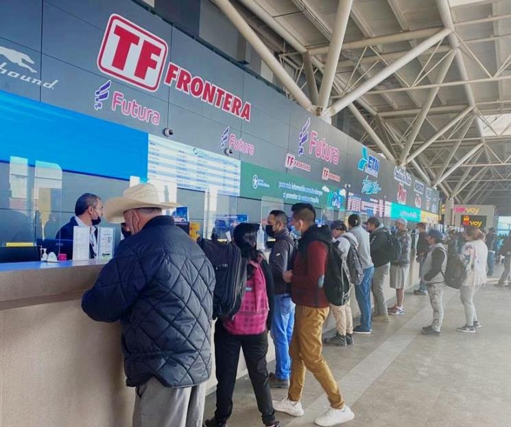 Luce Central de Autobuses Abarrotada