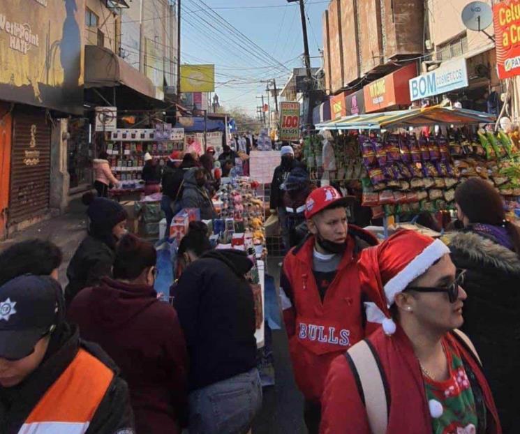 Saturan centro de Monterrey por compras de pánico Saturan centro de Monterrey por compras de pánico