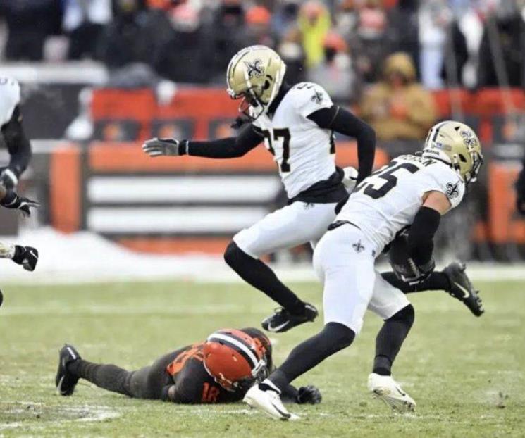 Saints remontan ante Browns