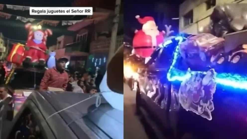 Crimen organizado hace desfile navideño en Jalisco Crimen organizado hace desfile navideño en Jalisco