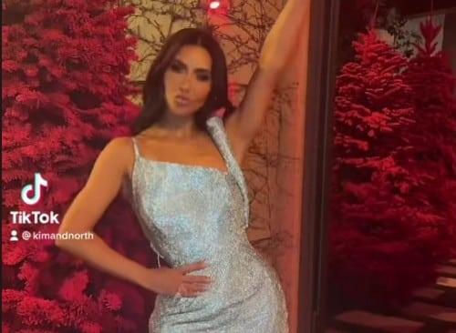 Kim le da la bienvenida a la Navidad con nuevo look Kim le da la bienvenida a la Navidad con nuevo look