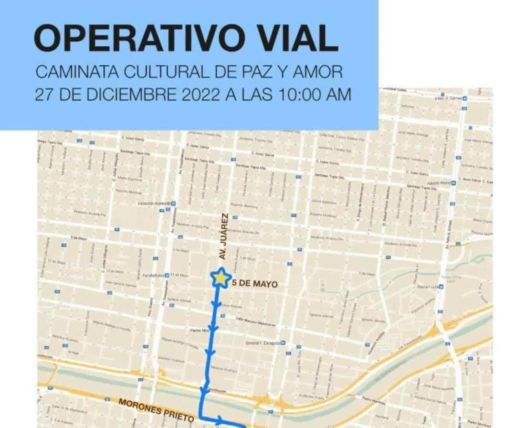 Cerrarán por marcha en Monterrey, piden tomar rutas alternas