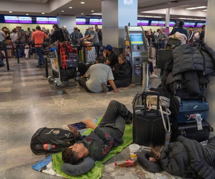 Demoras por mal clima en el AICM: 1,556 más que hace un año