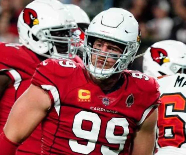 JJ Watt de Arizona anuncia su retiro