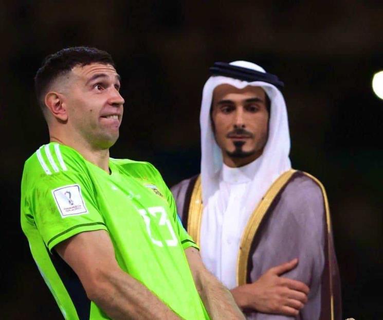 Critican el gesto obsceno del Dibu