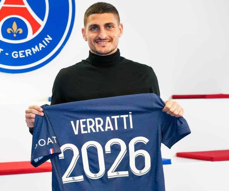 Renueva Verratti con el PSG