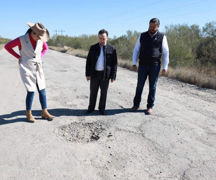 Exigen en Agualeguas y Parás rehabilitar carreteras