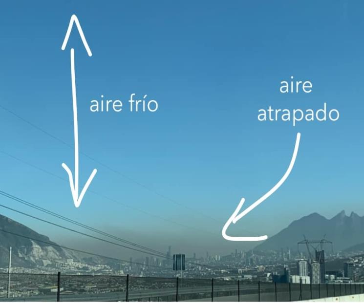 Afirma Miguel que contaminación es por inversión térmica