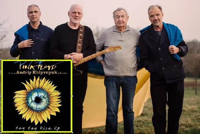 Recauda Pink Floyd más de 600 mil dólares para Ucrania