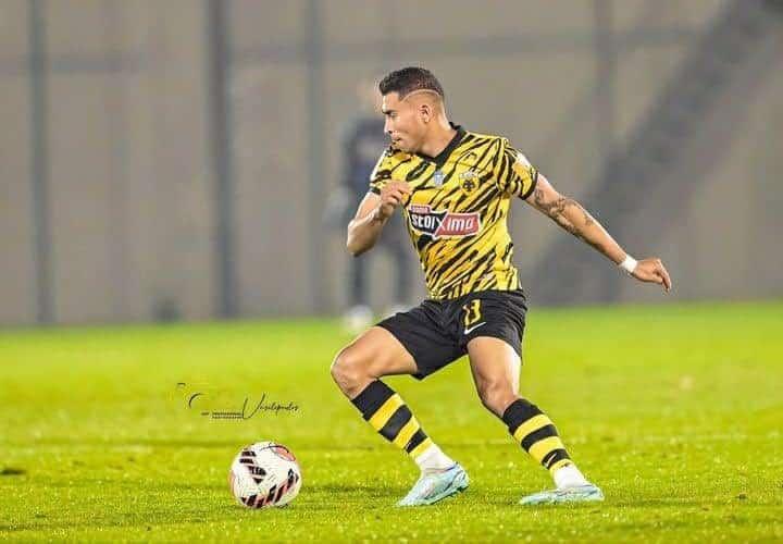 Marca Orbelin en victoria del AEK de Grecia Marca Orbelin en victoria del AEK de Grecia