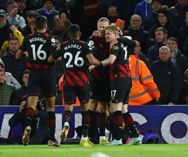 Sigue Haaland en plan goleador y el City escolta al Arsenal