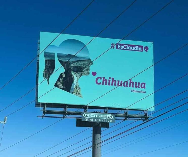 Crece molestia por espectaculares sobre Sheinbaum