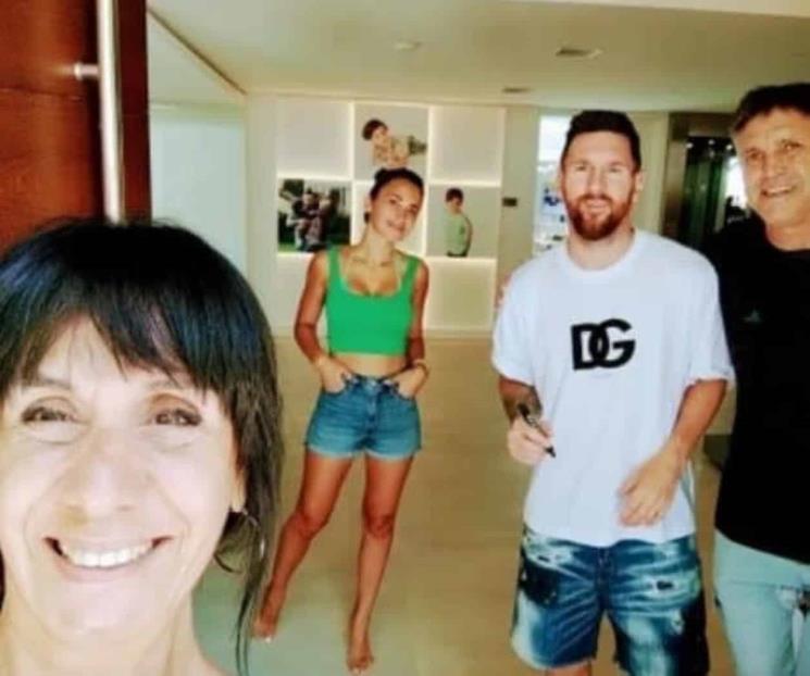 Niega ir con su mamá a hacer trámite, ella se topa a Messi