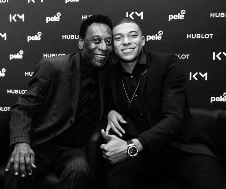 El Rey del futbol nos ha dejado: Mbappé sobre Pelé