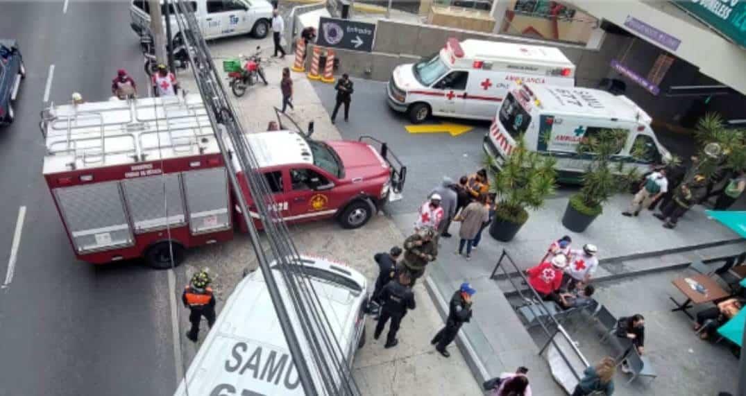 Se intoxican al menos 10 personas en Gimnasio de la CDMX