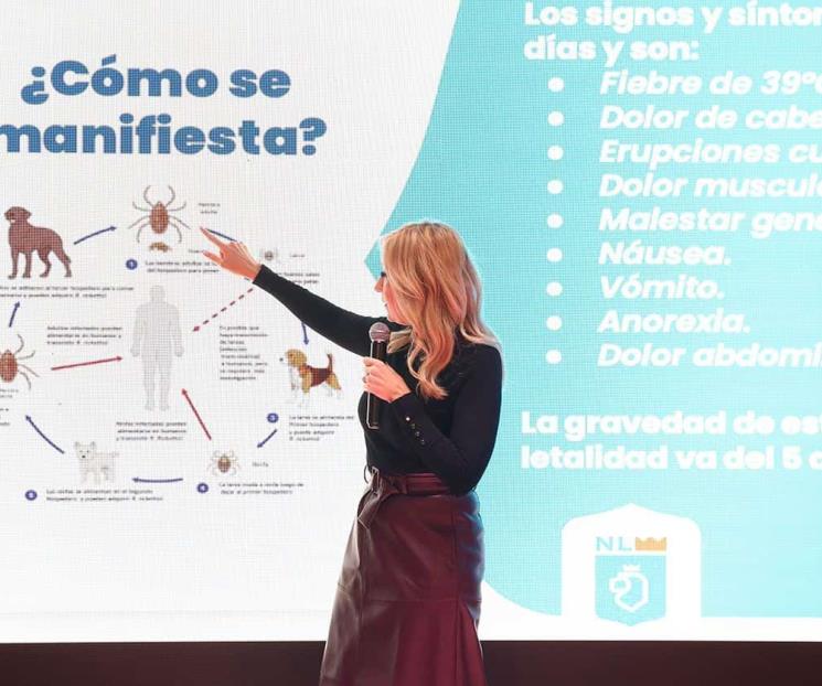 Registra NL más de 500 casos sospechosos de rickettsia