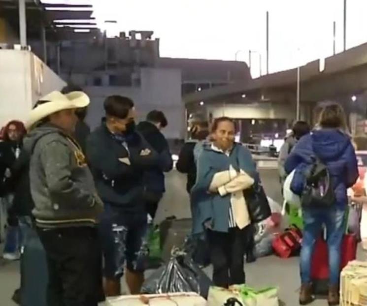 Registra Central de Autobuses alta afluencia de pasajeros Registra Central de Autobuses alta afluencia de pasajeros