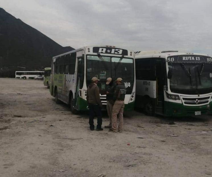 Sacan de circulación más unidades de la Ruta 13