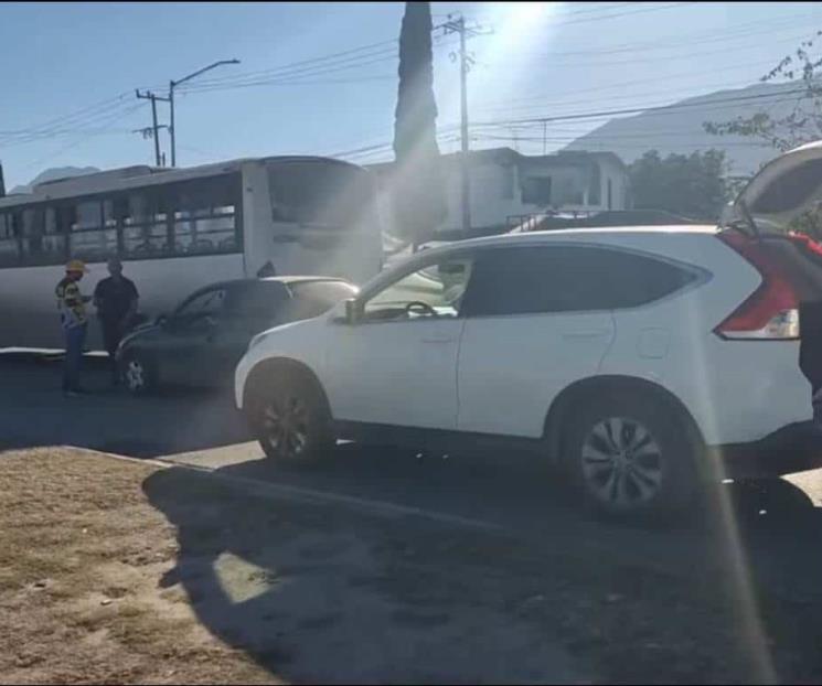 Alarma choque múltiple en Juárez Alarma choque múltiple en Juárez