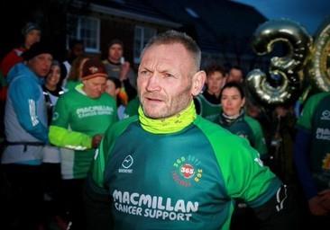 Británico cumple con 365 maratones en 365 días Británico cumple con 365 maratones en 365 días