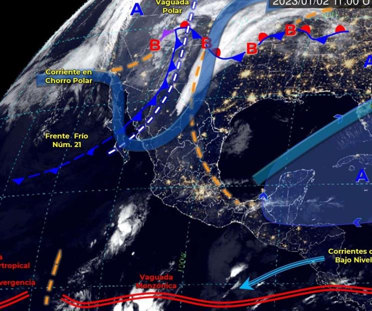 Se espera caída de nieve en zonas serranas de tres estados Se espera caída de nieve en zonas serranas de tres estados